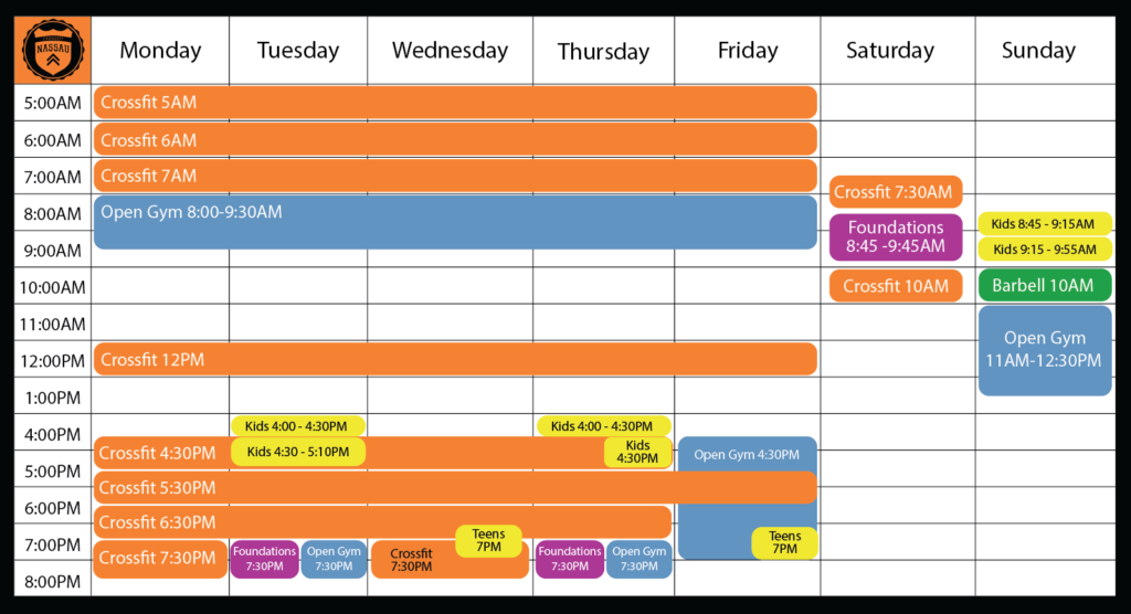 Schedule – CFN